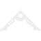 Ekena Millwork Pitch Cena Architectural Grade PVC Gable Pediment, 36"W x 18"H x 1"P (12/12) GPP036X018X100CEN - alternate 5